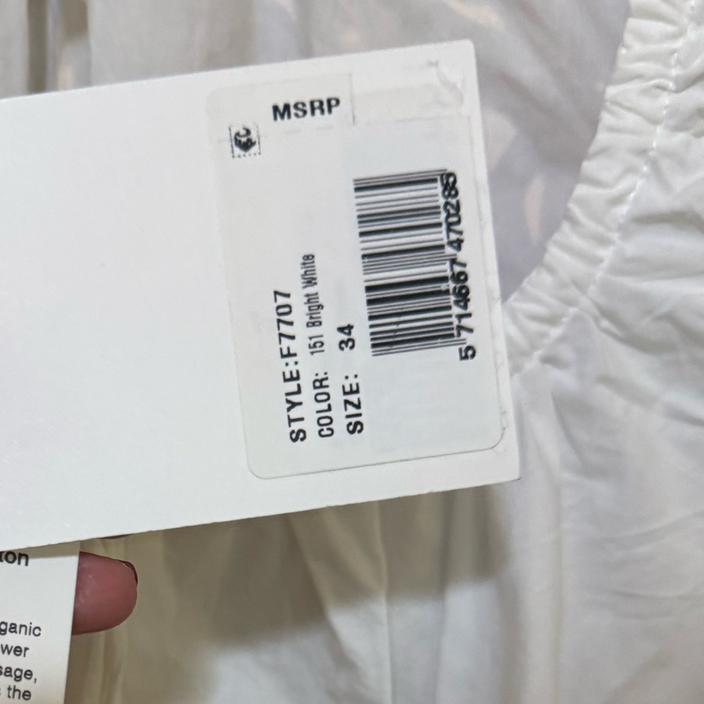 NEW NWT Ganni White Square Neck Mini Dress - Picture 6 of 6